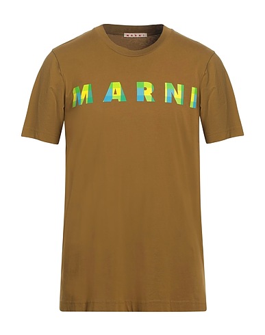 MARNI T-shirt Military green 100% Cotton