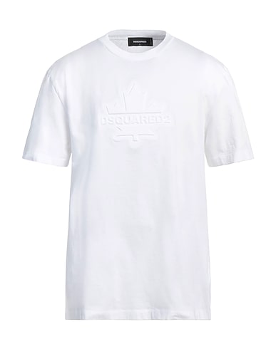 DSQUARED2 T-shirt Bianco 100% Cotone