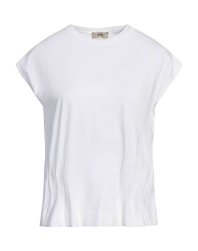 HERNO T-shirt Bianco 95% Cotone, 5% Elastan