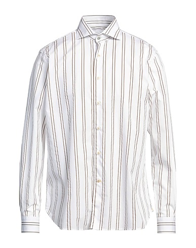 EDIZIONI LIMONAIA Striped shirt White 100% Cotton