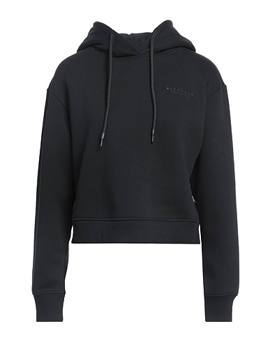 JOHN RICHMOND Hooded track jacket  Black 60% Cotton, 40% Polyester