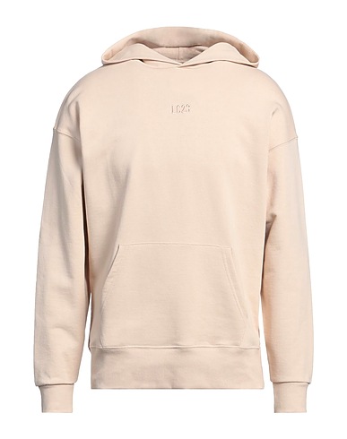 LC23 Hooded track jacket  Beige 100% Cotton
