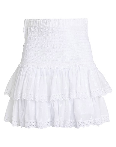 MARANT ÉTOILE Mini skirt White 100% Cotton