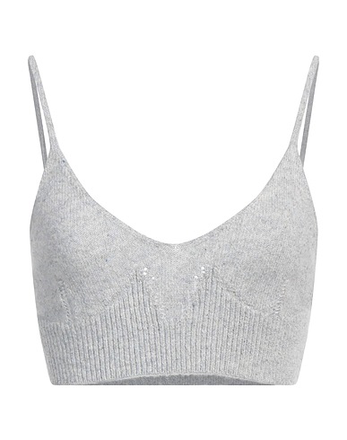 JIL SANDER Top Sky blue 94% Cashmere, 6% Elastane