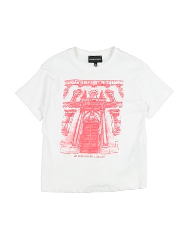 EMPORIO ARMANI T-shirt Bianco 100% Cotone