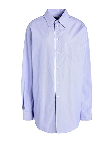 MAISON MARGIELA Striped shirt Blue 100% Cotton