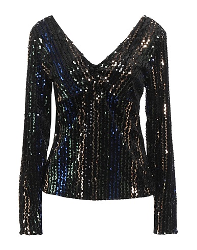 ONLY Top Black 95% Polyester, 5% Elastane