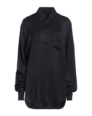 MM6 MAISON MARGIELA Solid colour shirts & blouses Black 100% Viscose