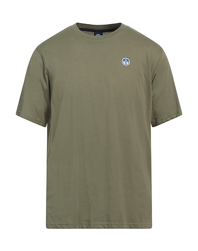 NORTH SAILS Basic T-Shirt Sage green 100% Cotton