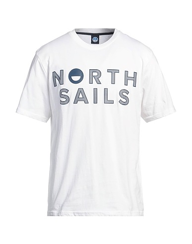 NORTH SAILS T-shirt Bianco 100% Cotone