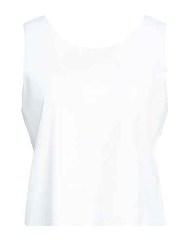 ALPHA STUDIO Top Bianco 65% Viscosa, 35% Nylon