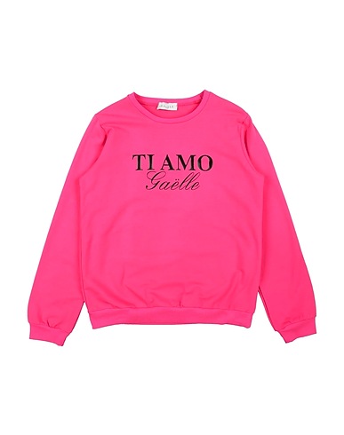 GAëLLE Paris Sweatshirt Fuchsia 96% Cotton, 4% Elastane