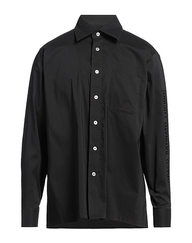 MM6 MAISON MARGIELA Shirts Black 63% Cotton, 37% Polyester