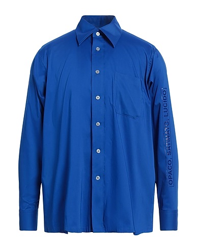 MM6 MAISON MARGIELA Shirts Blue 63% Cotton, 37% Polyester