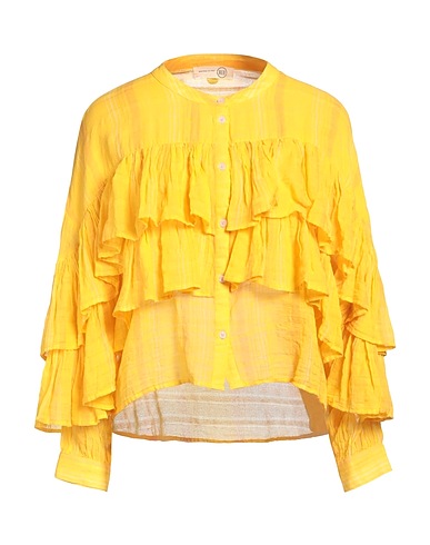 BSB Camisa de cuadros JEANS Amarillo 100% Algodón
