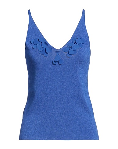 MOLLY BRACKEN Top Blue 70% Viscose, 30% Polyamide