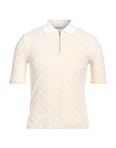 AMBUSH Polo Panna 79% Cotone, 21% Poliammide