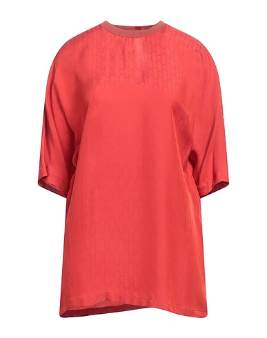 AGNONA Top Brick 68% Viscose, 32% Silk