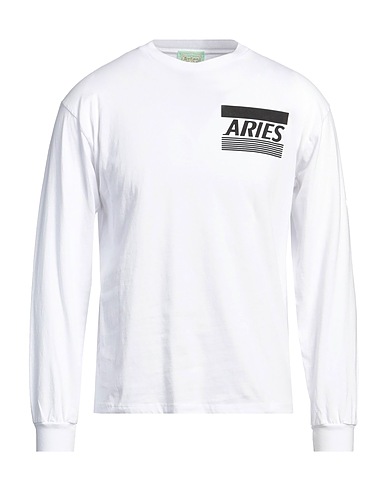 ARIES T-shirt White 100% Cotton