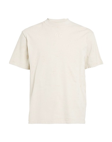 44 LABEL GROUP T-shirt Avorio 100% Cotone
