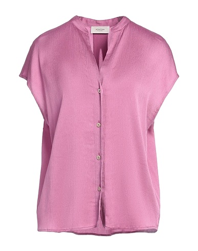 AGNONA Solid colour shirts & blouses 71% Acetate, 29% Silk