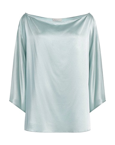 ANTONELLI Top Sage green 55% Acetate, 45% Silk