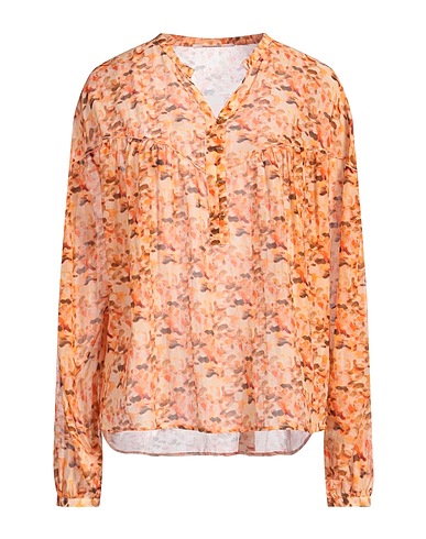 POMANDÈRE Top Arancione 73% Cotone, 27% Seta