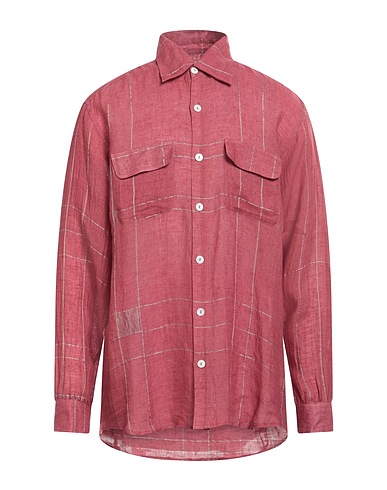 KARU RESEARCH Camicia a righe Porpora 100% Lino