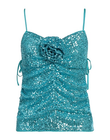 BLUGIRL Top Turquoise 93% Polyester, 7% Elastane