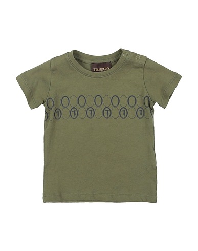 TRUSSARDI JUNIOR T-shirt Military green 100% Cotton