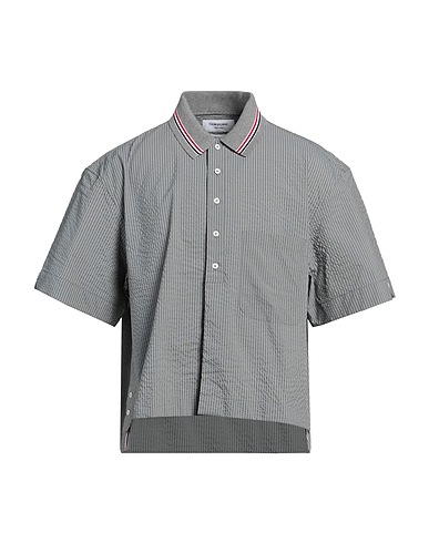 THOM BROWNE TOPWEAR Grey 41% Polyamide, 30% Elastomultiester, 29% Polyester