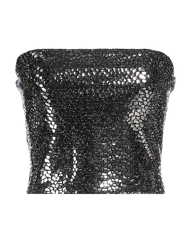 HANITA Top Black 92% Nylon, 4% Metallic fiber, 4% Elastane, Viscose
