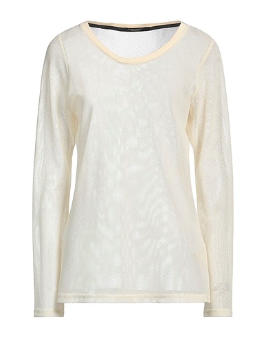 MAISON SCOTCH T-shirt Cream 100% Polyester