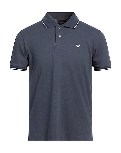EMPORIO ARMANI Polo PIOMBO 96% Coton, 4% Élasthanne