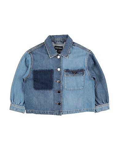 EMPORIO ARMANI Denim shirt Blue 100% Cotton