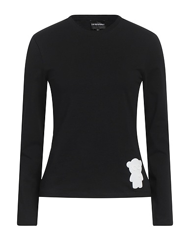 EMPORIO ARMANI Ｔシャツ ブラック オーガニックコットン 95% / ポリウレタン 5%