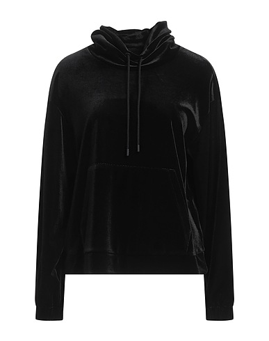 EMPORIO ARMANI Sweatshirt Black 92% Polyester, 8% Elastane