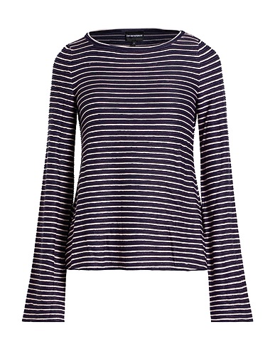 EMPORIO ARMANI Sweater Navy 98% Viscose, 1% Polyamide, 1% Elastane