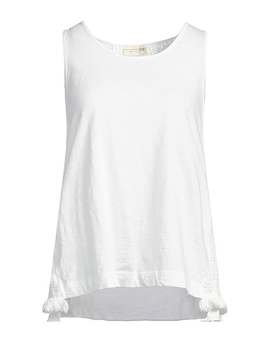 BSB Vest White 100% Cotton, Linen