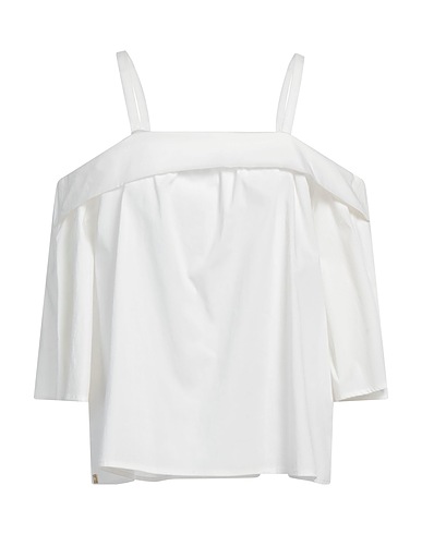 MANILA GRACE Top Off white 70% Cotton, 26% Nylon, 4% Elastane