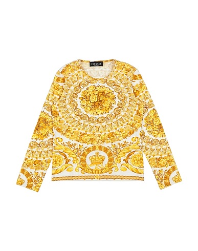 VERSACE YOUNG T-Shirt Ringelblume 94% Baumwolle, 6% Elastan, Glas