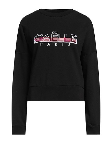 GAëLLE Paris Sweatshirt Black 100% Cotton