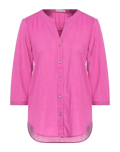 CAMICETTASNOB Solid color shirts & blouses Mauve 100% Cotton