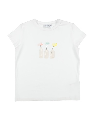 SIMONETTA T-shirt White 94% Cotton, 6% Elastane