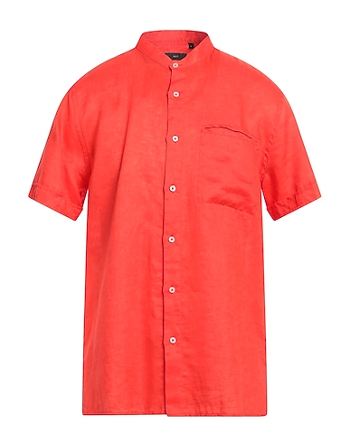 LIU •JO MAN Solid colour shirt 100% Linen