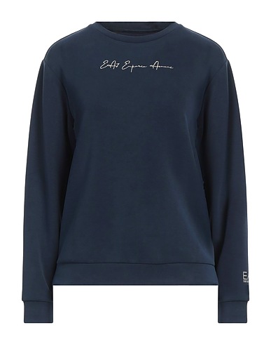 EA7 Sweatshirt Navy 48% Polyester, 45% Modal, 7% Elastane
