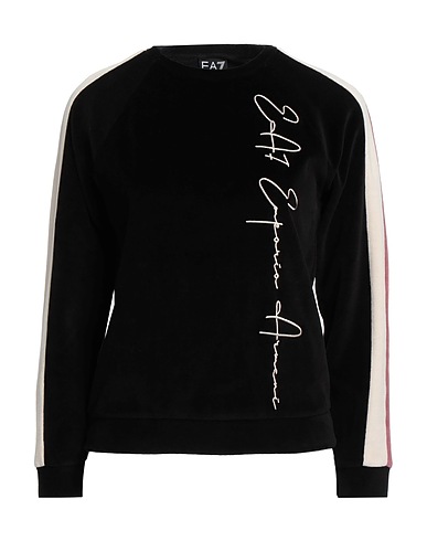EA7 Sweatshirt Black 80% Cotton, 20% Polyester