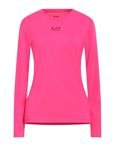 EA7 Basic T-Shirt Fuchsia 70% Cotton, 26% Modal, 4% Elastane