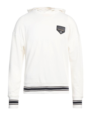ARMANI EXCHANGE Felpa Off white 70% Cotone, 30% Poliestere, Elastan