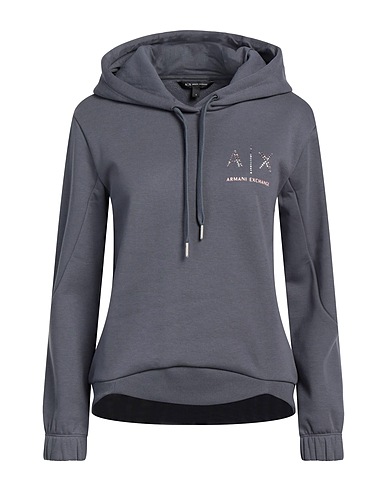 ARMANI EXCHANGE Felpa Piombo 63% Cotone, 37% Poliestere, Elastan